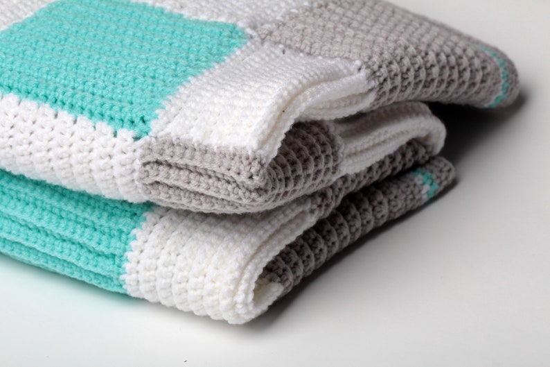 Cozy Crochet blanket pattern. Digital file PDF image 3