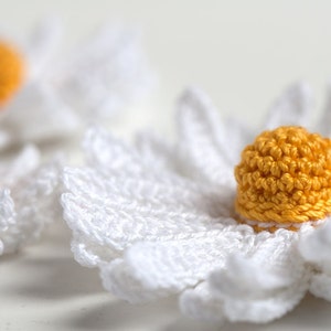 Crochet Pattern Daisy Flower 3D PDF Instant Download Bild 2