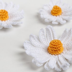 Crochet Pattern Daisy Flower 3D PDF Instant Download Bild 3