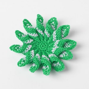 Crochet Pattern Flower 12 Spikes PDF Instant Download - Etsy
