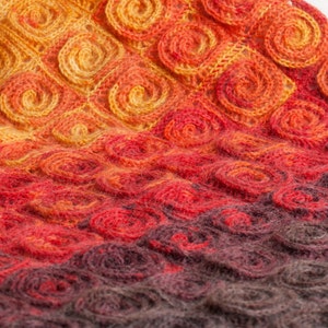 Fire Blanket crochet pattern. Digital file PDF image 3