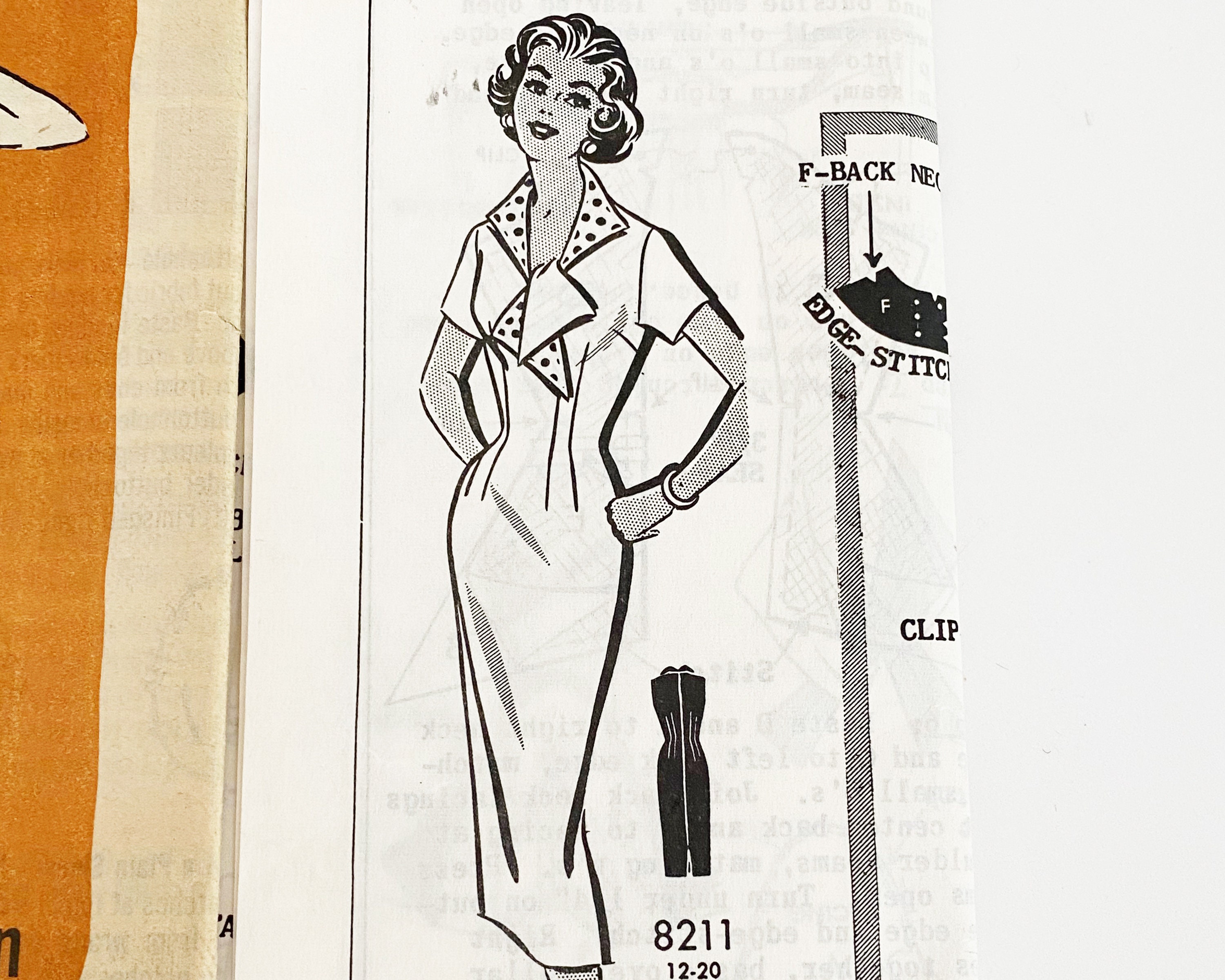 5 Vintage 1950s and 1960s Mail Order Sewing Patterns 36 Bust Etsy