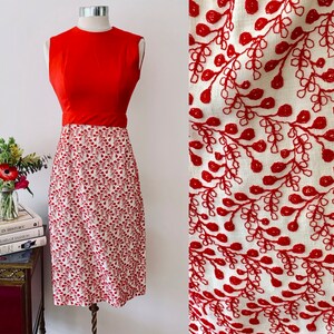 Small Adele Martin 60/'s Mod Dress Vintage 1960/'s Belted Shirt Dress S