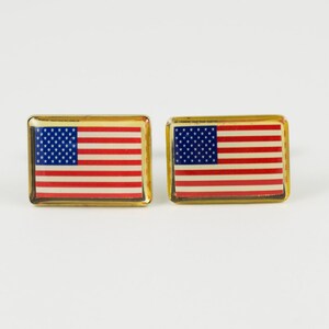 American Flag Cufflinks, Lapel Pins, Tie Bars, Earrings, Jewelry and Accessories