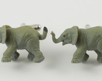 Elephant Cufflinks, Lapel Pins, Tie Bars, Earrings, Jewelry and Accessories