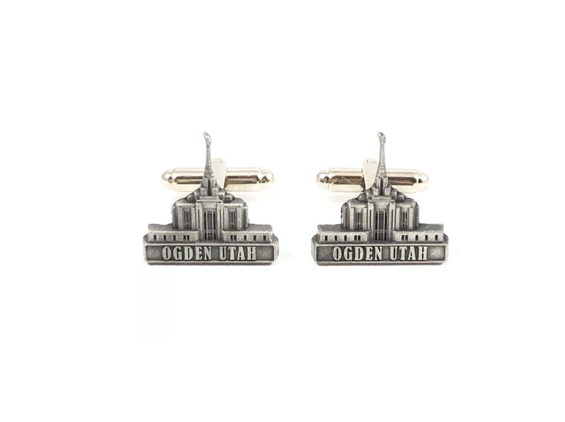 Ogden Utah Temple Cufflinks