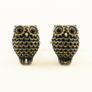 Owl Cufflinks, Lapel Pins, Tie Bars, Earrings, Jewelry and Accessories