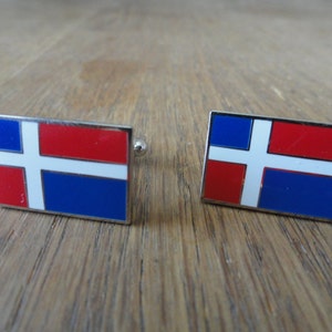 Dominican Republic Flag Cufflinks, Lapel Pins, Tie Bars, Earrings, Jewelry and Accessories