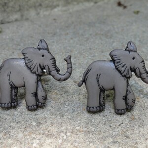 Elephant Cufflinks, Lapel Pins, Tie Bars, Earrings, Jewelry and Accessories