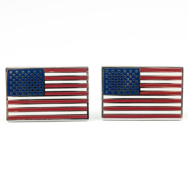 American Flag Cufflinks, Lapel Pins, Tie Bars, Earrings, Jewelry and Accessories