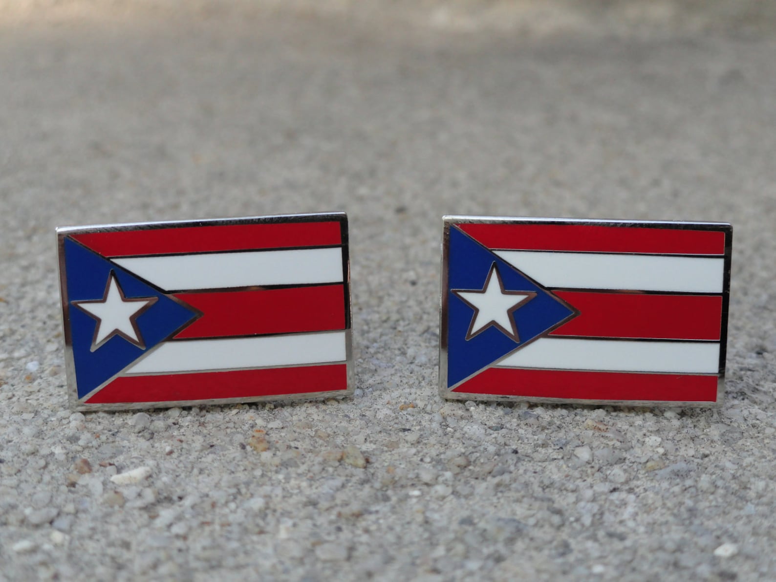 Puerto Rico Flag Cufflinks Etsy