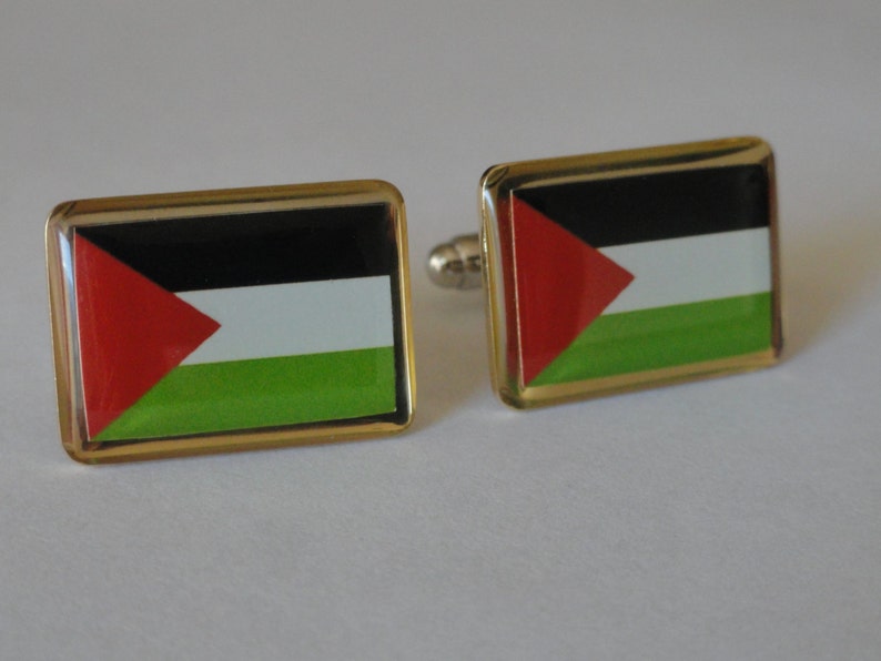 Palestine Flag Cufflinks