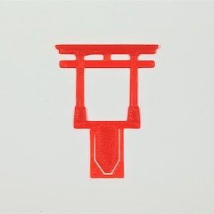 Small Japanese Torii Gate Bookmark