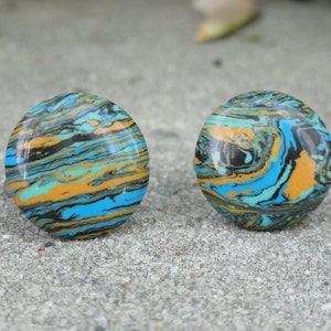 Abstract Expressionist Cufflinks, Lapel Pins, Tie Bars, Earrings, Jewelry and Accessories
