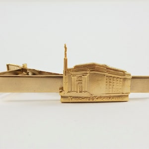 Copenhagen Denmark Temple Tie Bar/Tie Clip, Cufflinks, Lapel Pins, Tie Bars, Earrings, Jewelry and Accessories