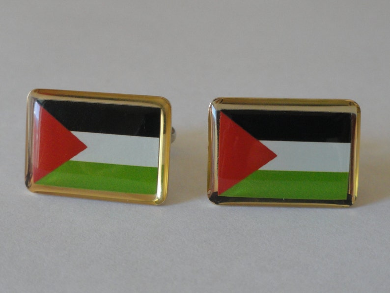 Palestine Flag Cufflinks