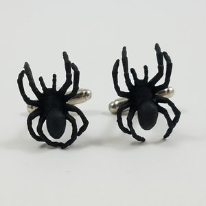 Tarantula Spider Cufflinks, Lapel Pins, Tie Bars, Earrings, Jewelry and Accessories