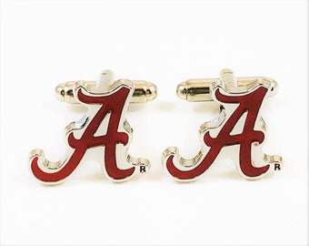 University of Alabama Cufflinks--Authorized Cufflinks