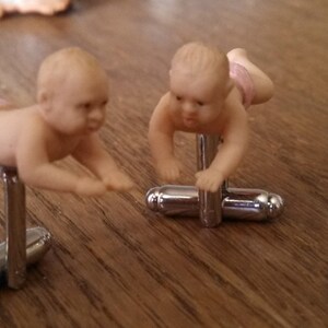 Baby Cufflinks, Lapel Pins, Tie Bars, Earrings, Jewelry and Accessories