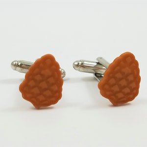 Pinecone Cufflinks, Lapel Pins, Tie Bars, Earrings, Jewelry and Accessories