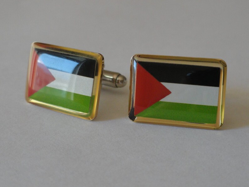 Palestine Flag Cufflinks