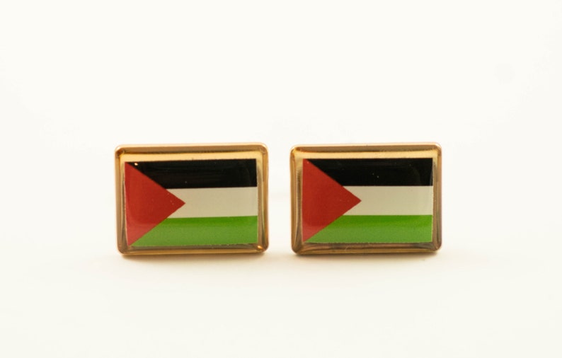 Palestine Flag Cufflinks