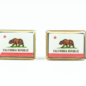 All State Flag Cufflinks, Lapel Pins, Tie Bars, Earrings, Jewelry and Accessories-- CHOOSE YOUR STATE!!