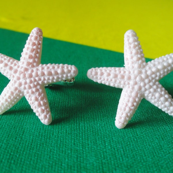 Starfish Cufflinks, Lapel Pins, Tie Bars, Earrings, Jewelry and Accessories