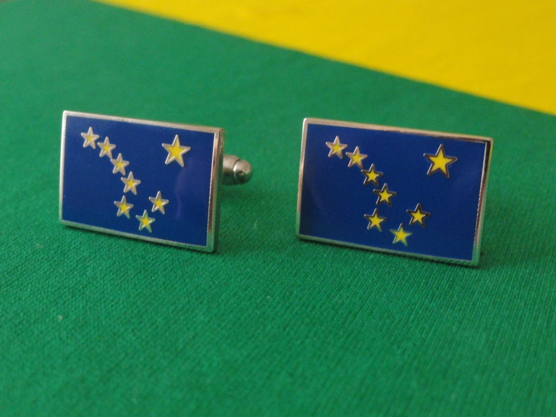 Alaskan Flag Cufflinks