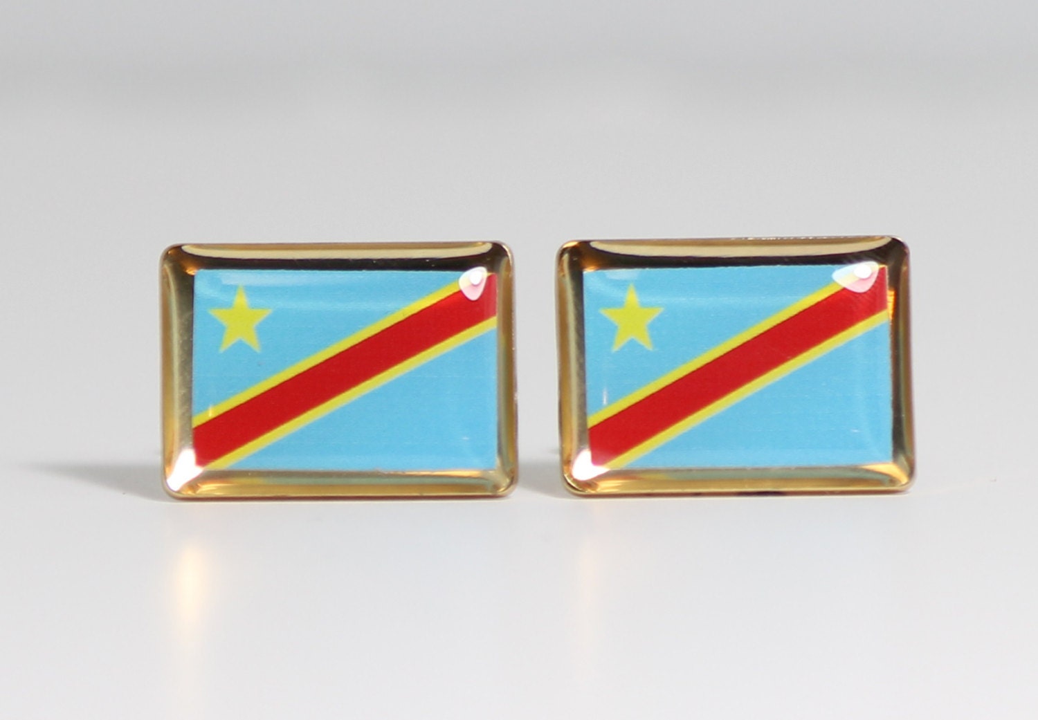 Boutons De Manchette Drapeau Du Vatican - Élégants Pour Chemise Et Costume Homme, Idéal Mariage & Affaires