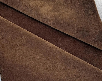 Alfombra de lana color chocolate tejida a mano / Alfombra minimalista moderna de felpa marrón liso