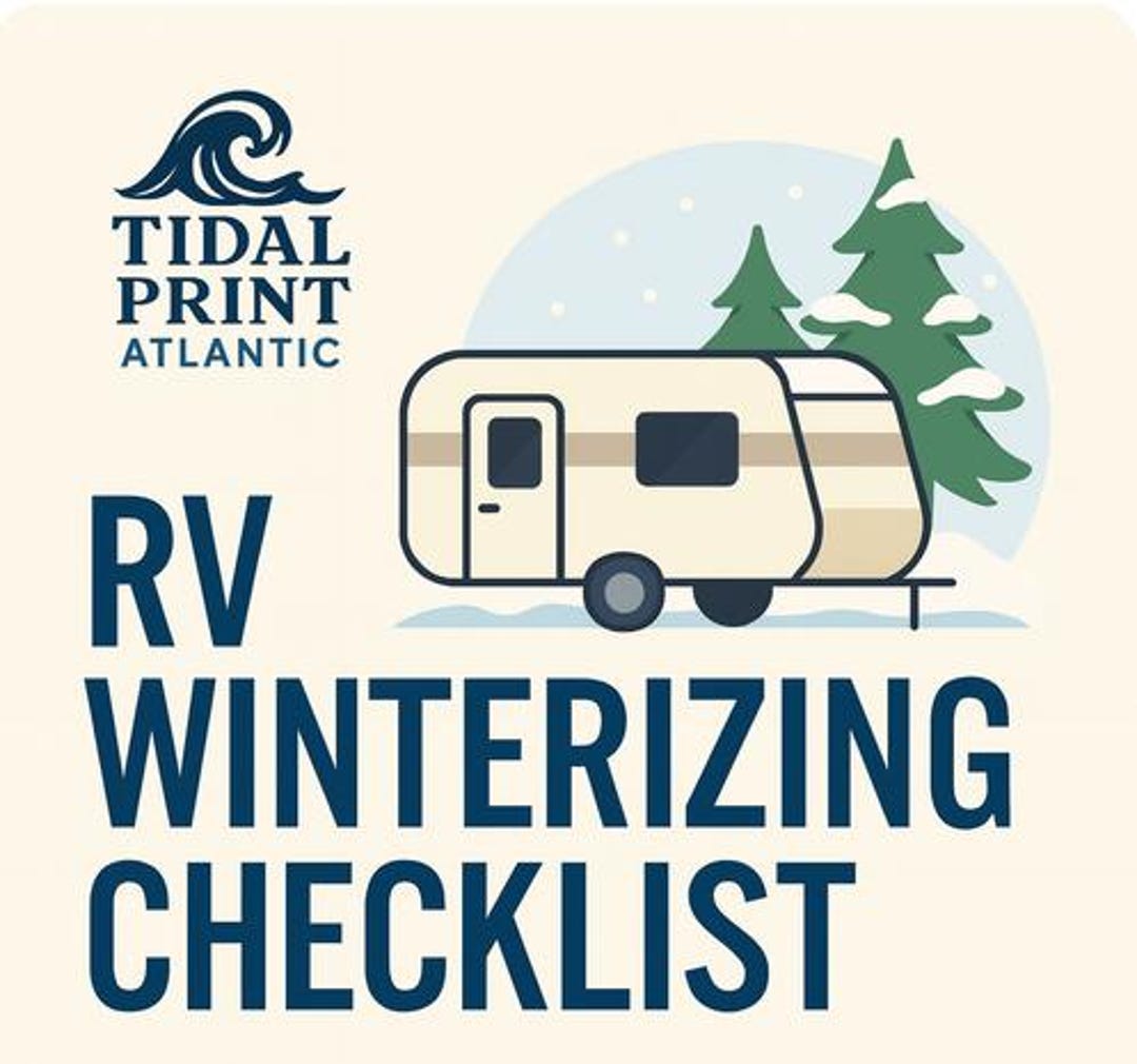 Winterize Rv Checklist Template RV Winterizing & De-winterizing Guide – Printable Maintenance Checklist ...
