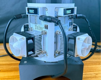 The Gamma Core - Compact High-Airflow Cooling Case for Bitaxe 601, 602 / Duo 650