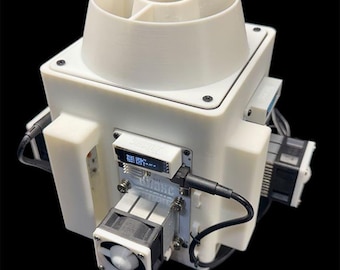 STL File for 3D printer "The Crypto Cube v1" Bitaxe 601/602 cooling tower