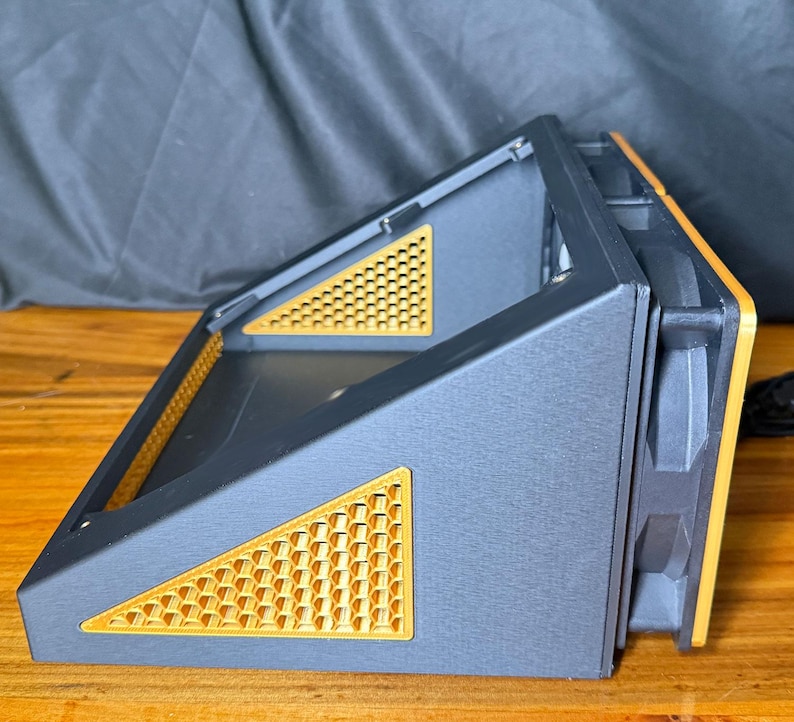Extreme Overclocking Nerdoctaxe Case W/ Dual 120mm Fans – High Airflow ...
