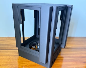 NerdQaxe++ Cooling Tower for 4 Miners – 120mm Bottom Fan Design – Stackable – Custom Colors