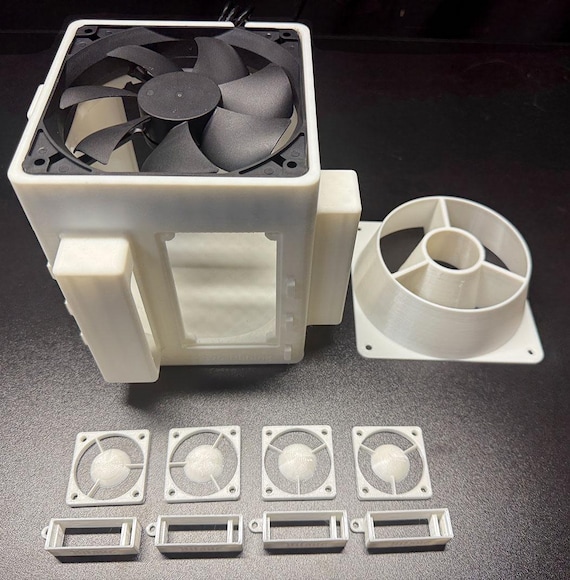 4-bitaxe Gamma 601, 602 or Duo 650 Cooling Tower - for