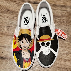 One Piece Vans Shoes - Etsy display picture 2