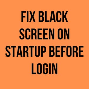 Fix Black Screen Before Login | Windows 10 & 11 | Step-by-Step Printable Guide | Digital Download