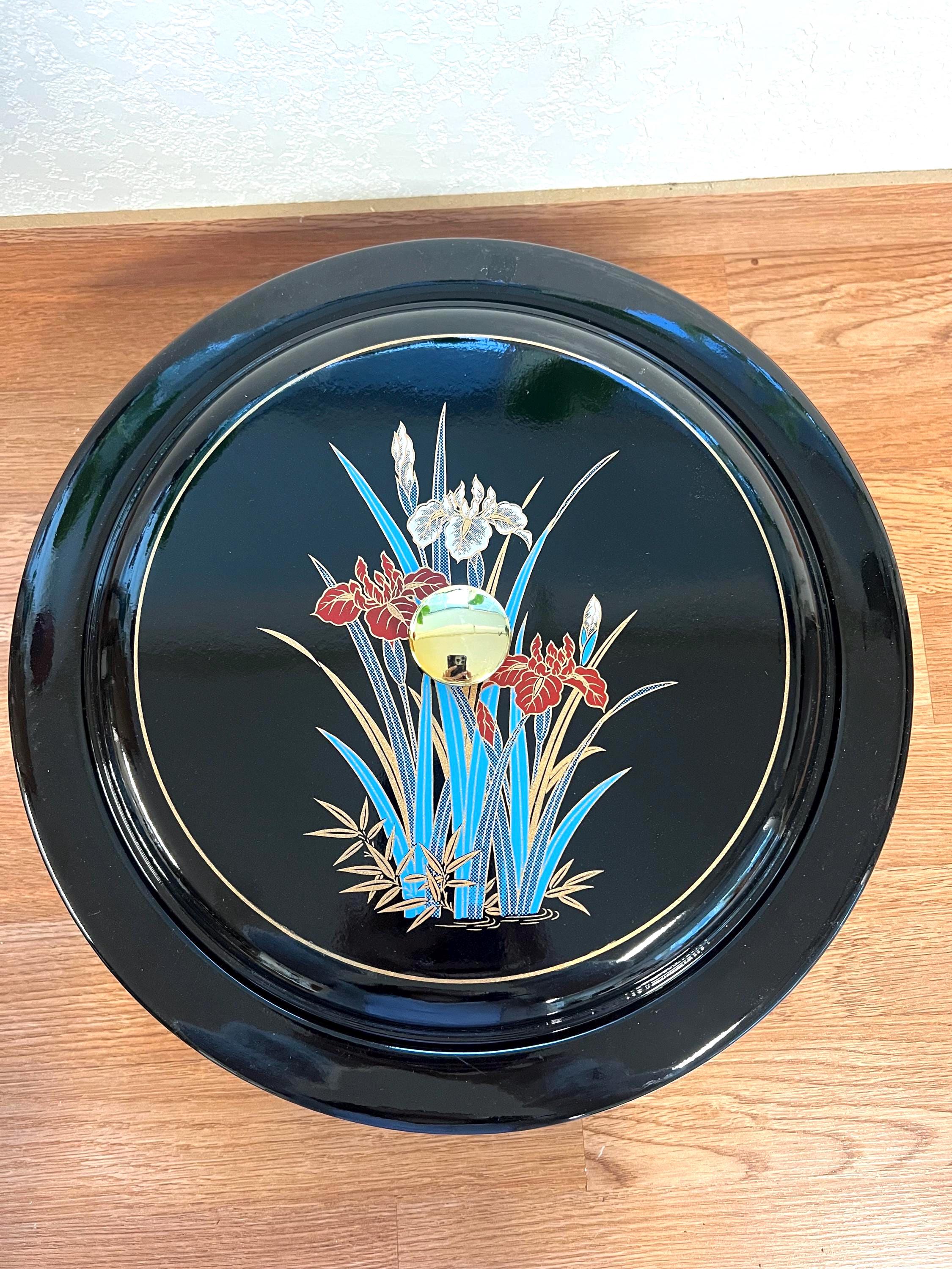 Japanese Lacquerware Lazy Susan - Etsy