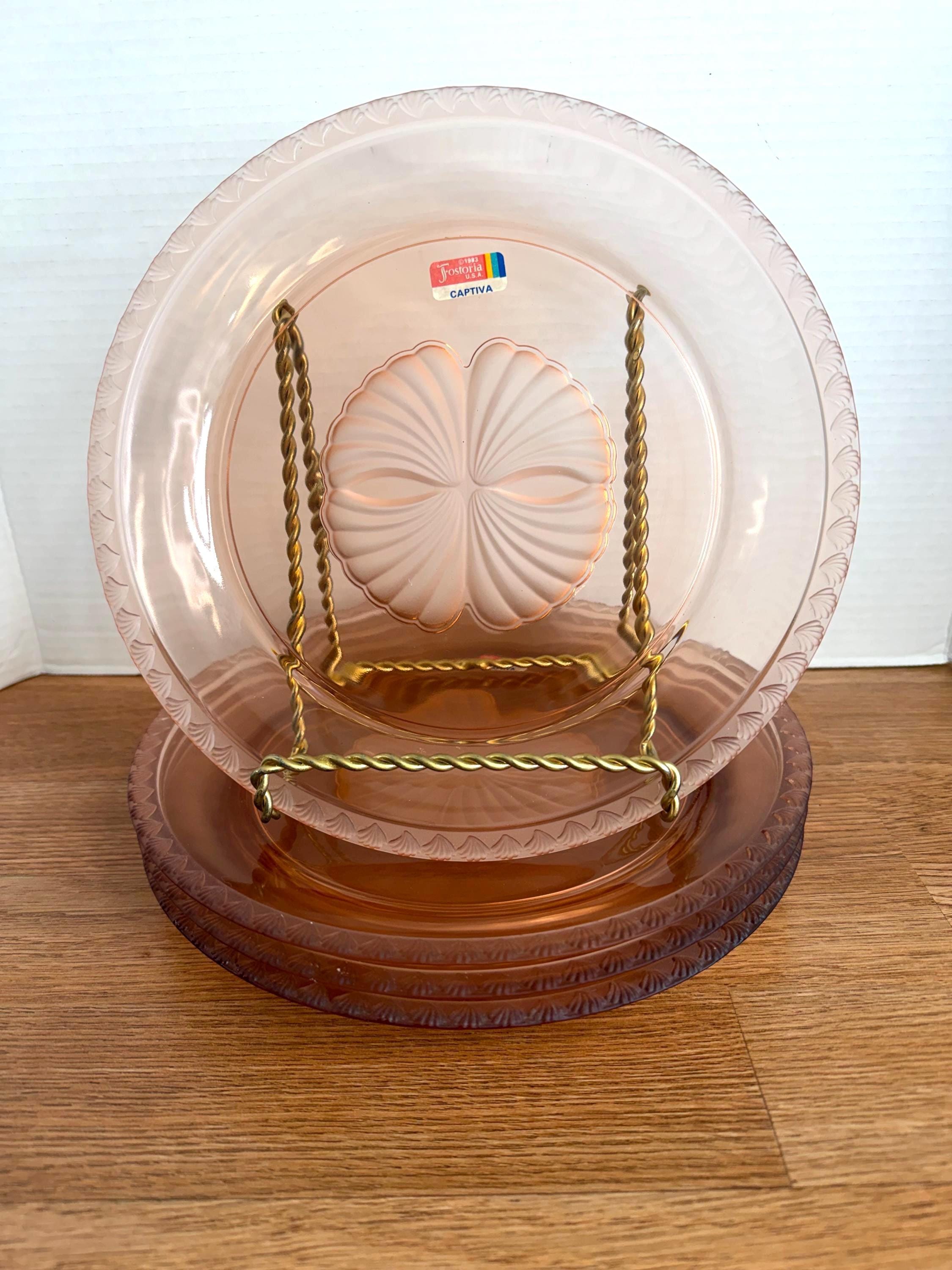 Fostoria 10 Inch Plates - Etsy