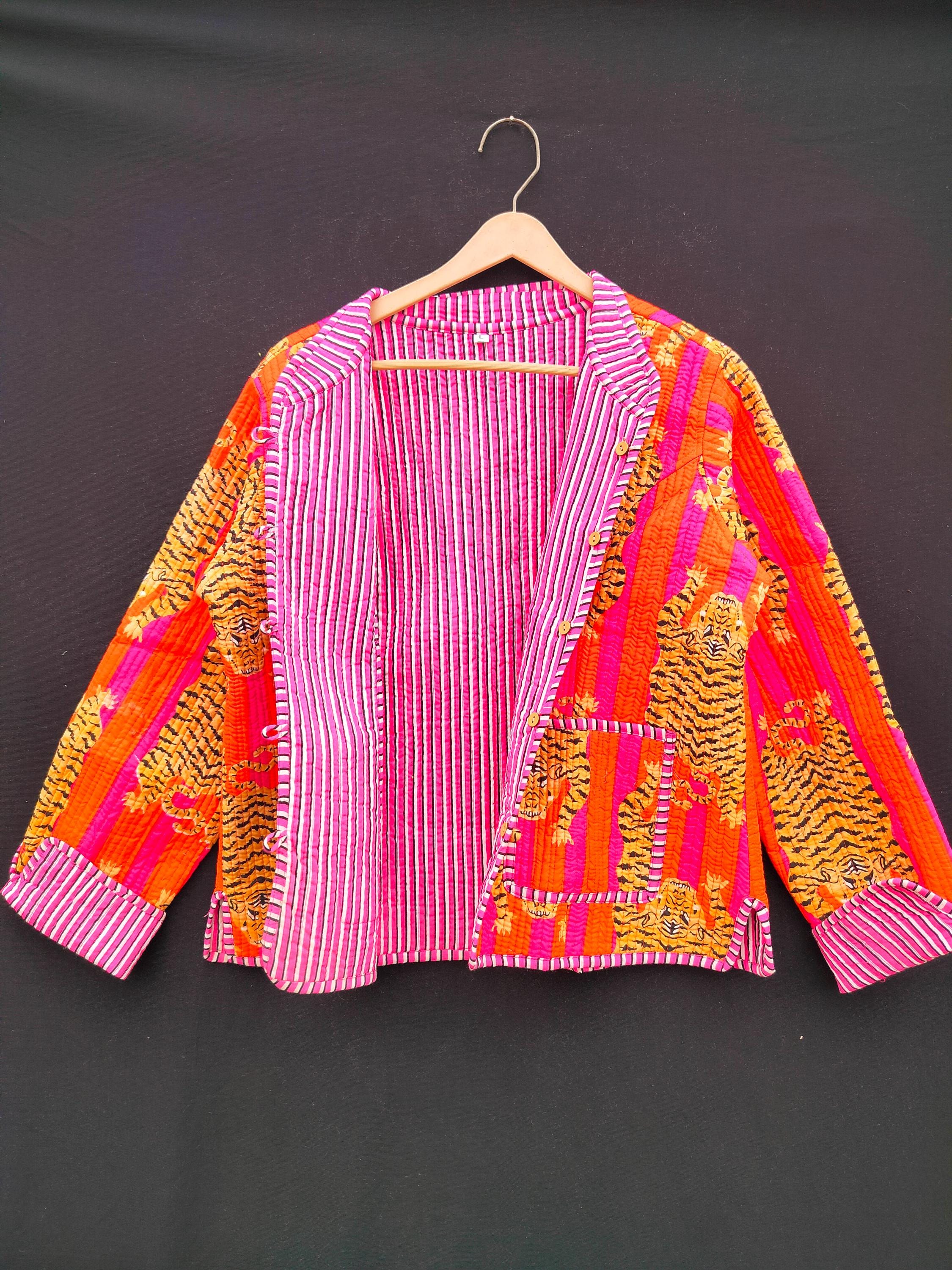 Indian Print Jacket - Etsy