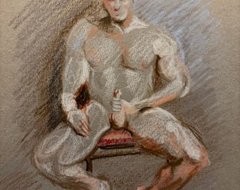 Four Male Nude figures