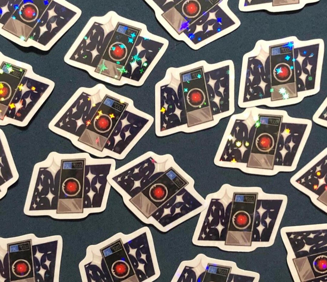 HAL 9000 STICKERS [2001 a Space Odyssey] - Etsy