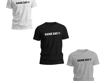 Game Day Embroidered Personalized Moisture-Wicking Shirt Breathable & Lightweight Athletic Tee for Sports