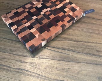 End Grain Hardwood Butcher Block Cutting Board