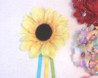Sunflower Hair Clips Inspired by Anna