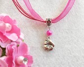 10 Hibiscus Flower Necklaces Party Favors