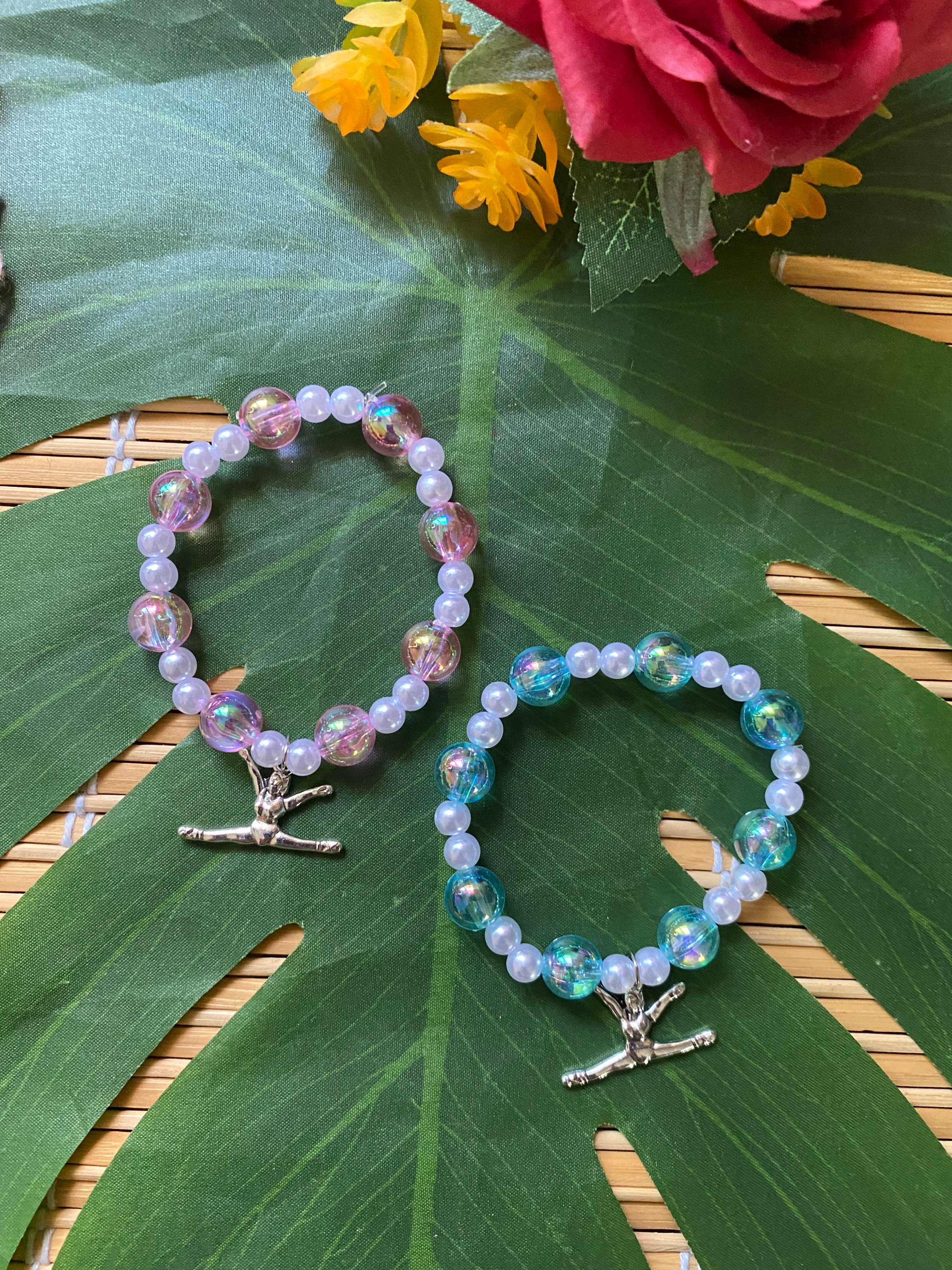 10 Gymnastics Bracelets Party Favors