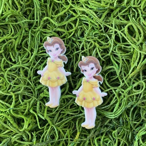 2 Princess Resin  Planar Flat back
